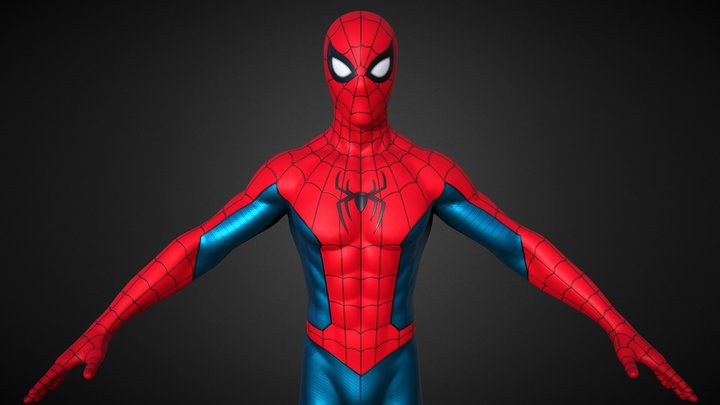 Spider-Man Final Swing Suit 3D Model