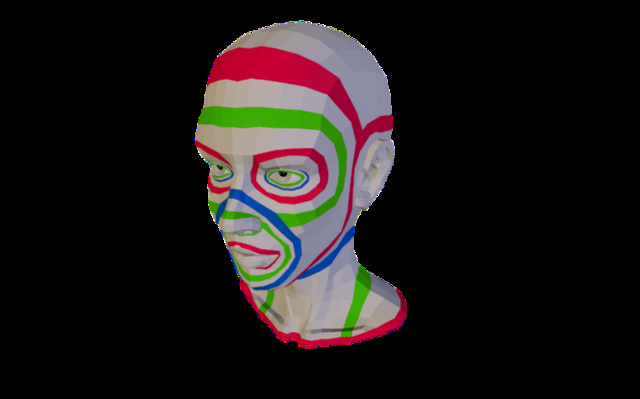 good topology head.blend 3D Model
