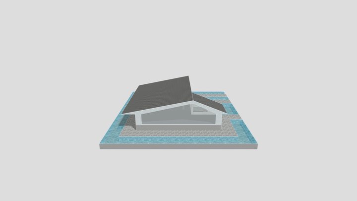 Small Structure in water 3D Model
