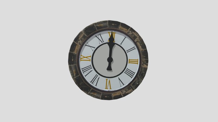Clock 3D Model 3D Model