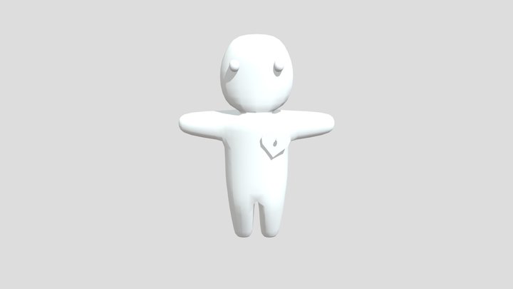 Voodoo Doll OBJ Test - Creating Using AI 3D Model