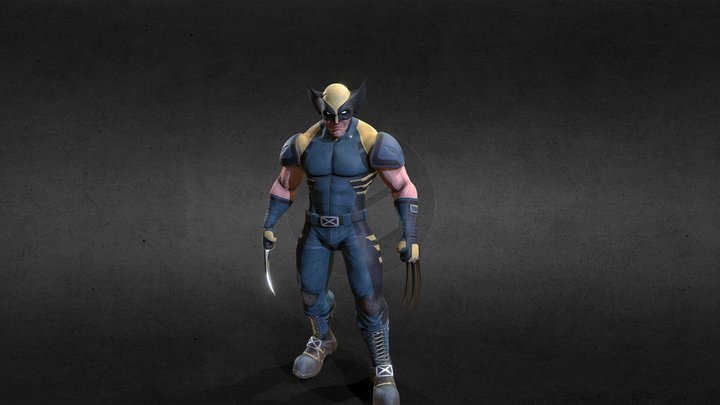 Wolverine - WIP 3D Model