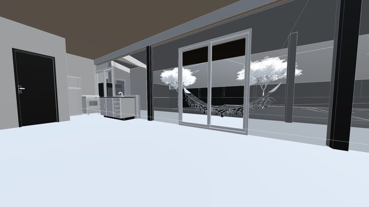 Casa Ivatuba_Pontal do Ivaí 3D Model