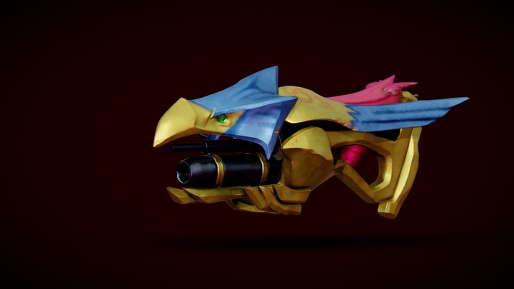 Exagryph, the Adamant Rail 3D Model