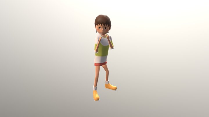 Chihiro Attack 3D Model