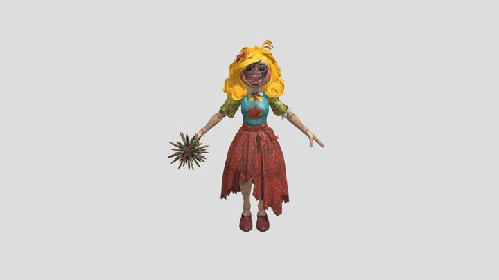 Miss Delight 3D Model