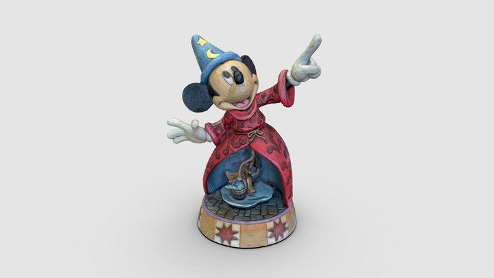 Mickey Mouse 3D Model