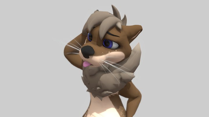 Lucas the Otter (Personal) 3D Model
