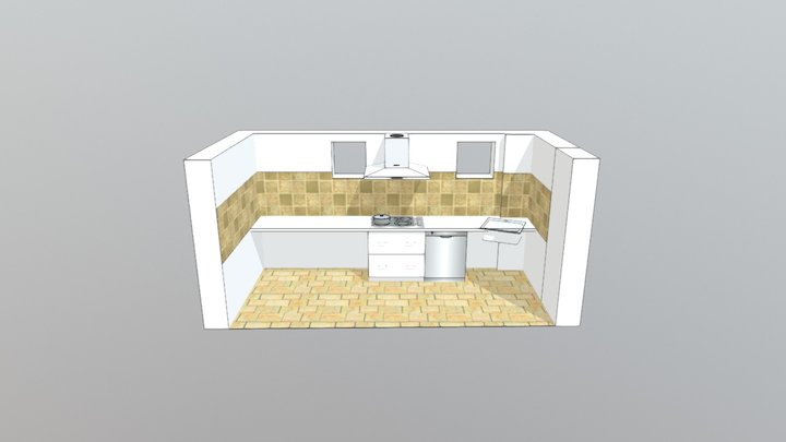 Konyhaterv folyamatban (0074-1) 3D Model