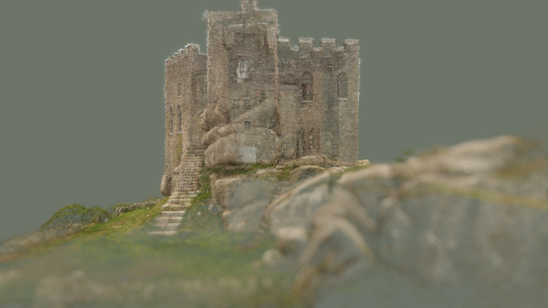 Carn Brea Castle Restaurant Scan
