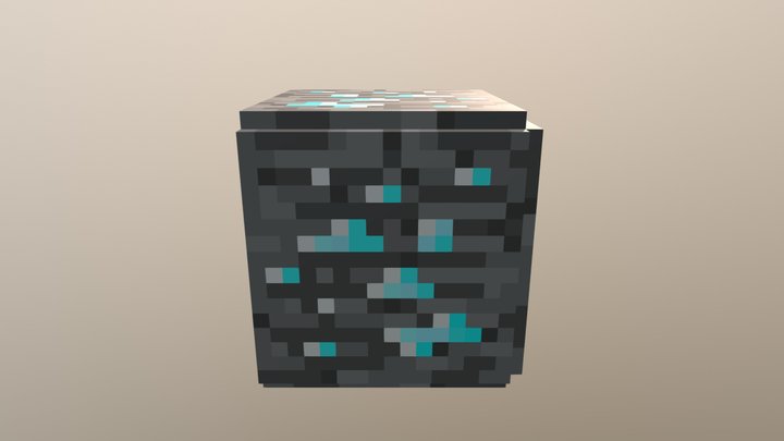Diomond Ore 3D Model