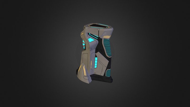 Turret base 3D Model