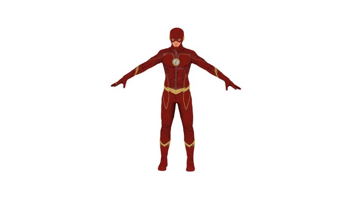 the-flash-s4-obj 3D Model