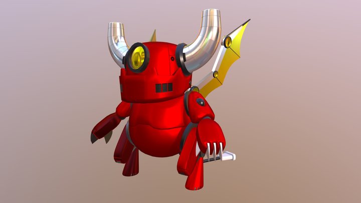 Balrog Bot 3D Model
