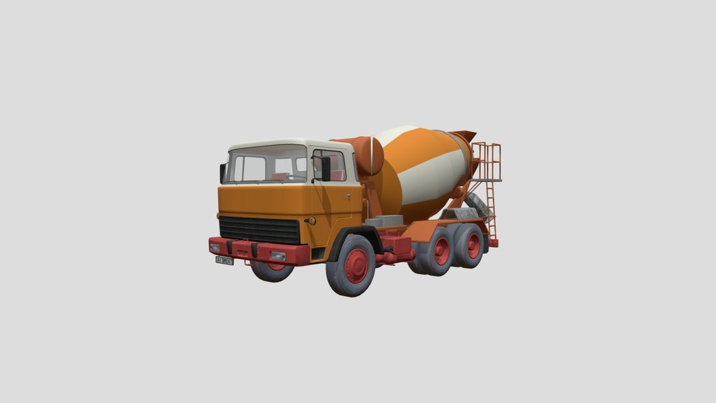 Magirus D serie mixer truck