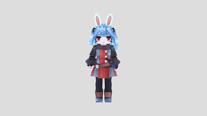 Character - adventurer 3D Model