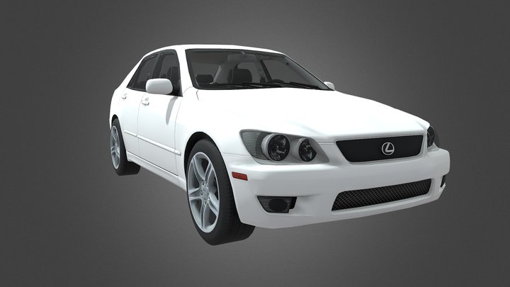 Lexus IS300 3D Model