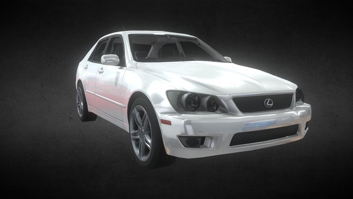 Lexus IS300/200 3D Model