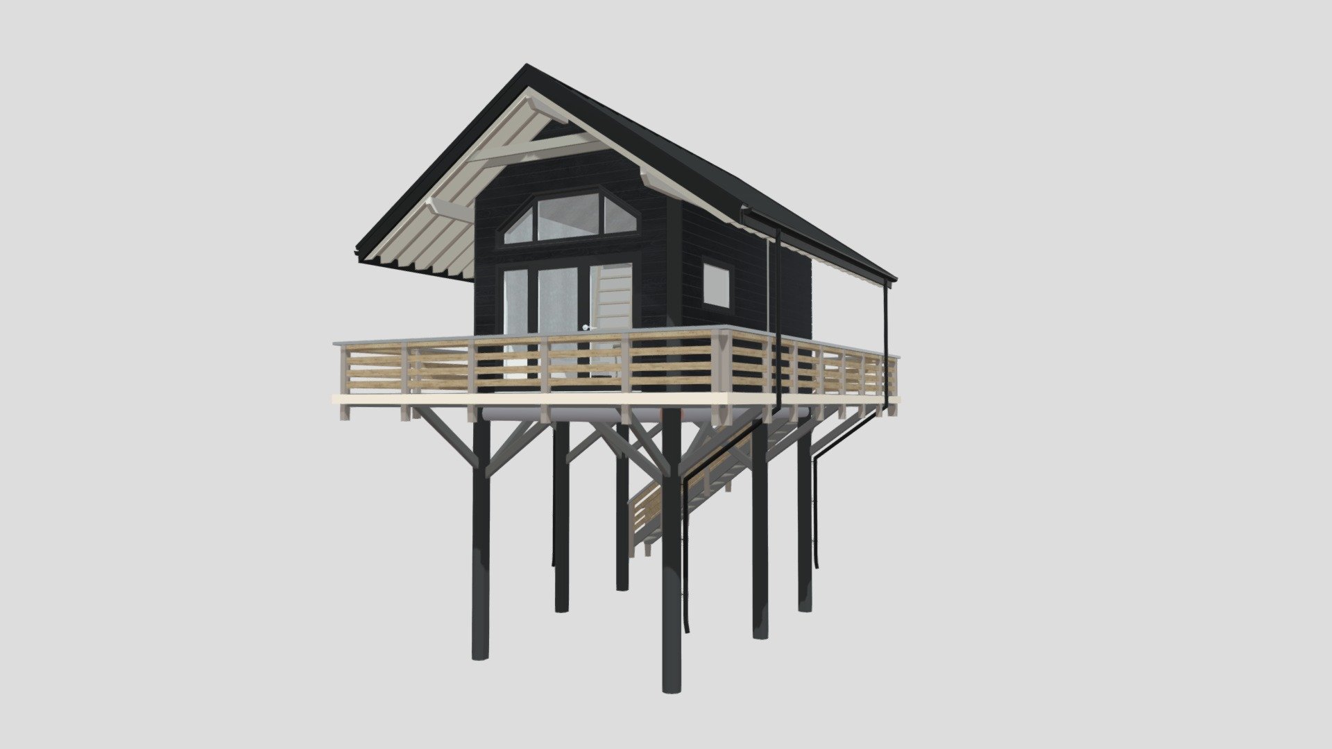 TreeHouse_Tiny_v2 - 3D model by serg.ckds (@serg.cadman) [281a75a ...