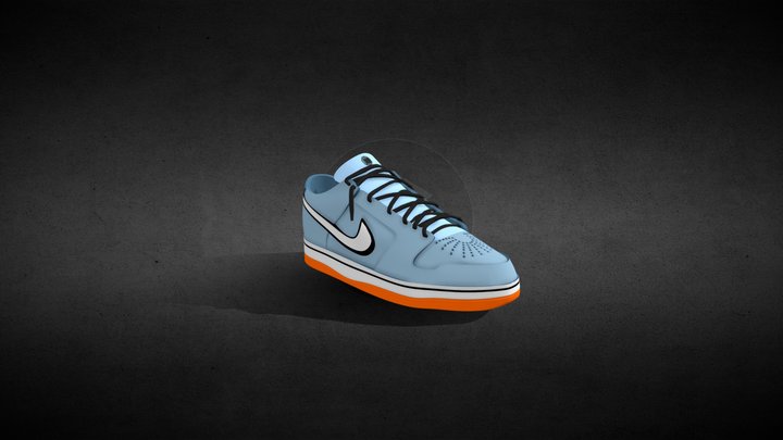 Nike_dunk_sb_gulf_58 3D Model