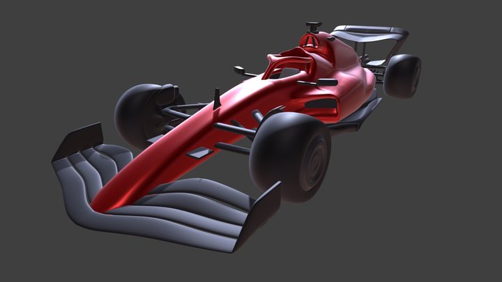 f1 consept 3D Model