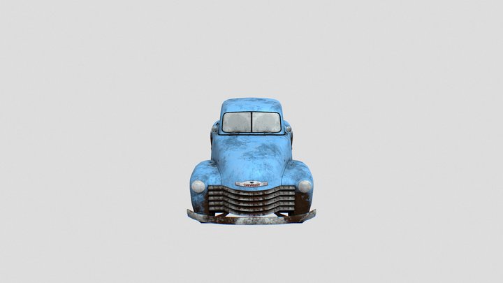 Chevrolet3100_textured 3D Model