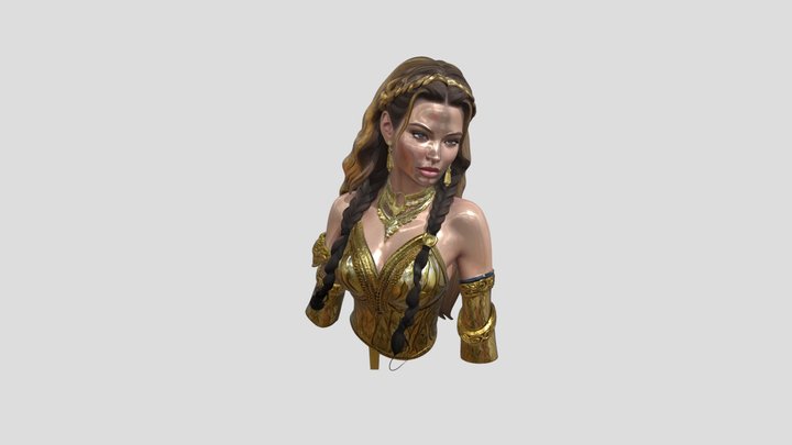 Gilded Empress 3D Model
