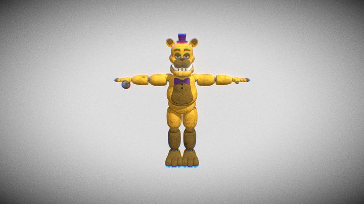 Fred Bear Model 3D Model