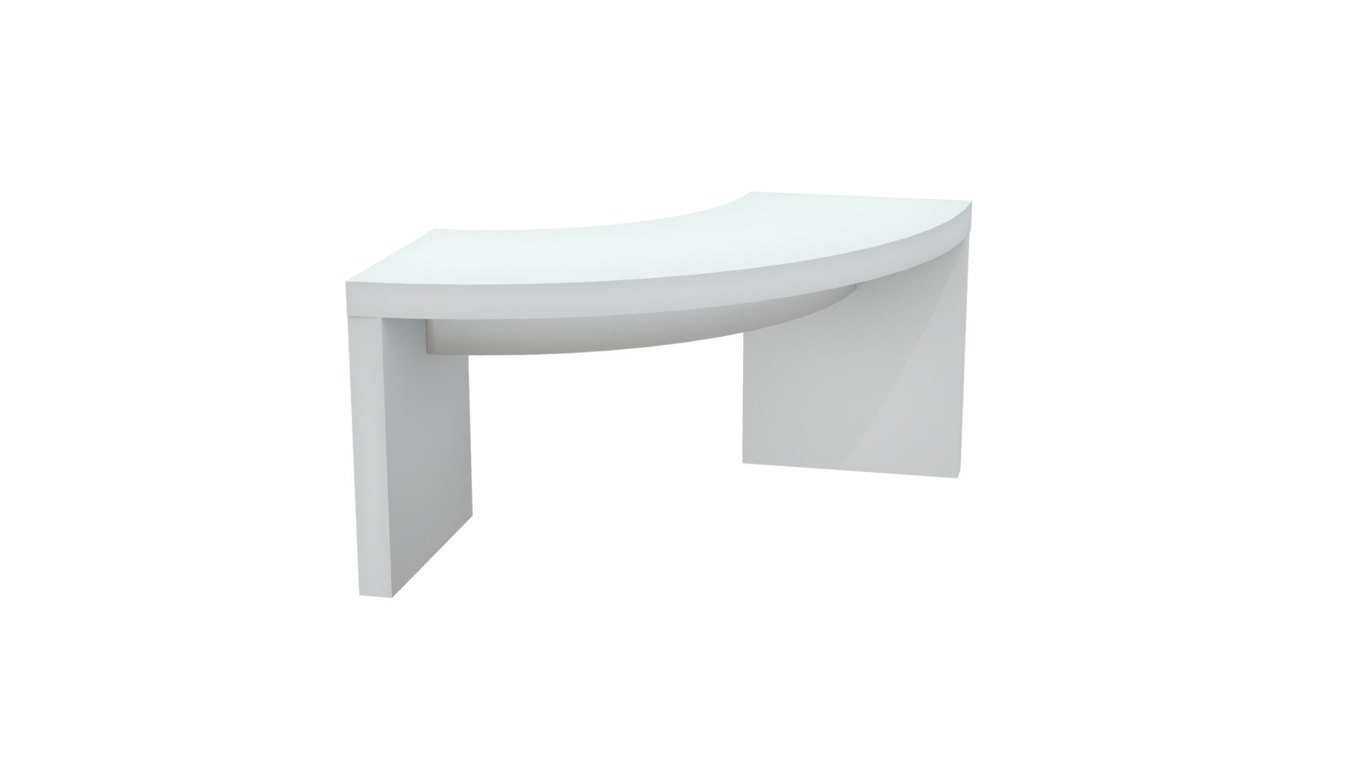 Blanco Curve, white