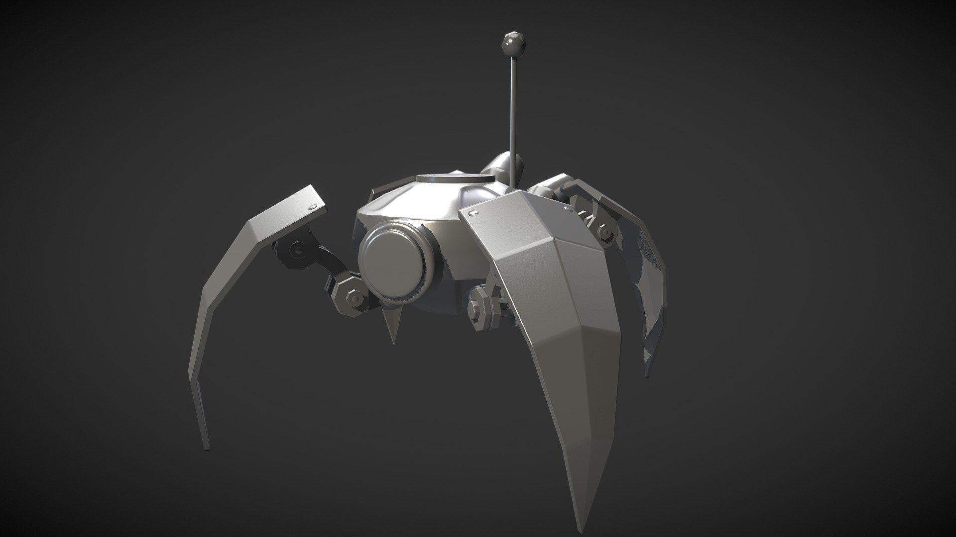 Enemy Robotic Spider Model - 3D model by Jolly (@SkulkSniper) [2820065 ...