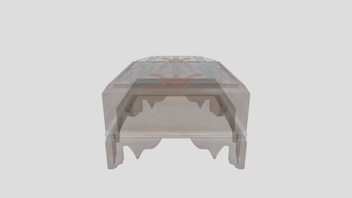 1800s Cushioned Foot Stool B