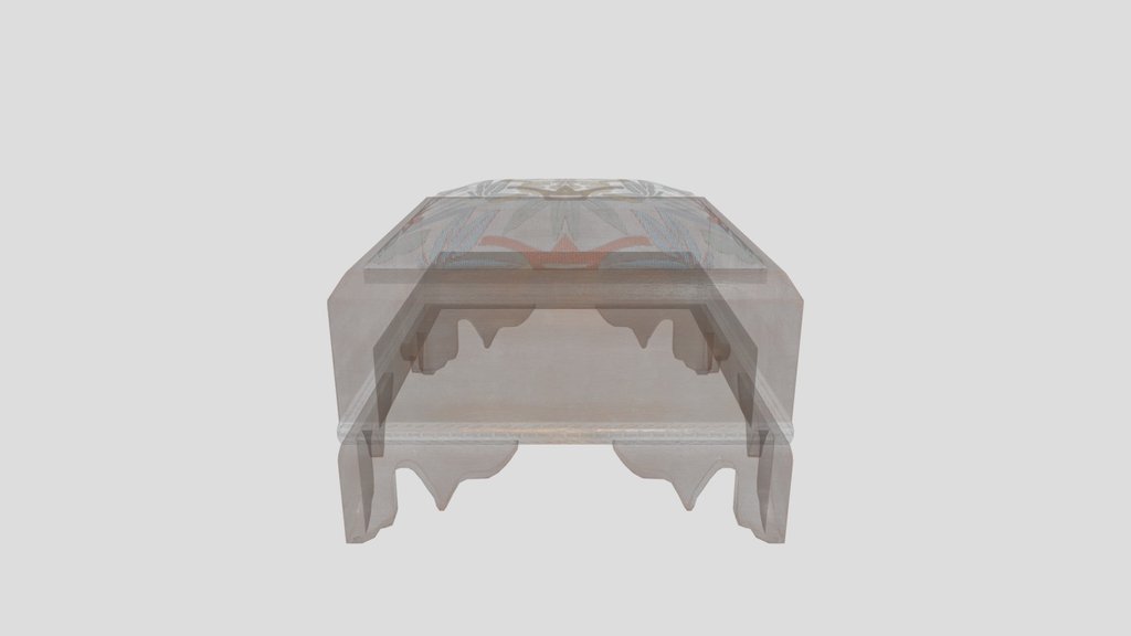 1800s Cushioned Foot Stool B