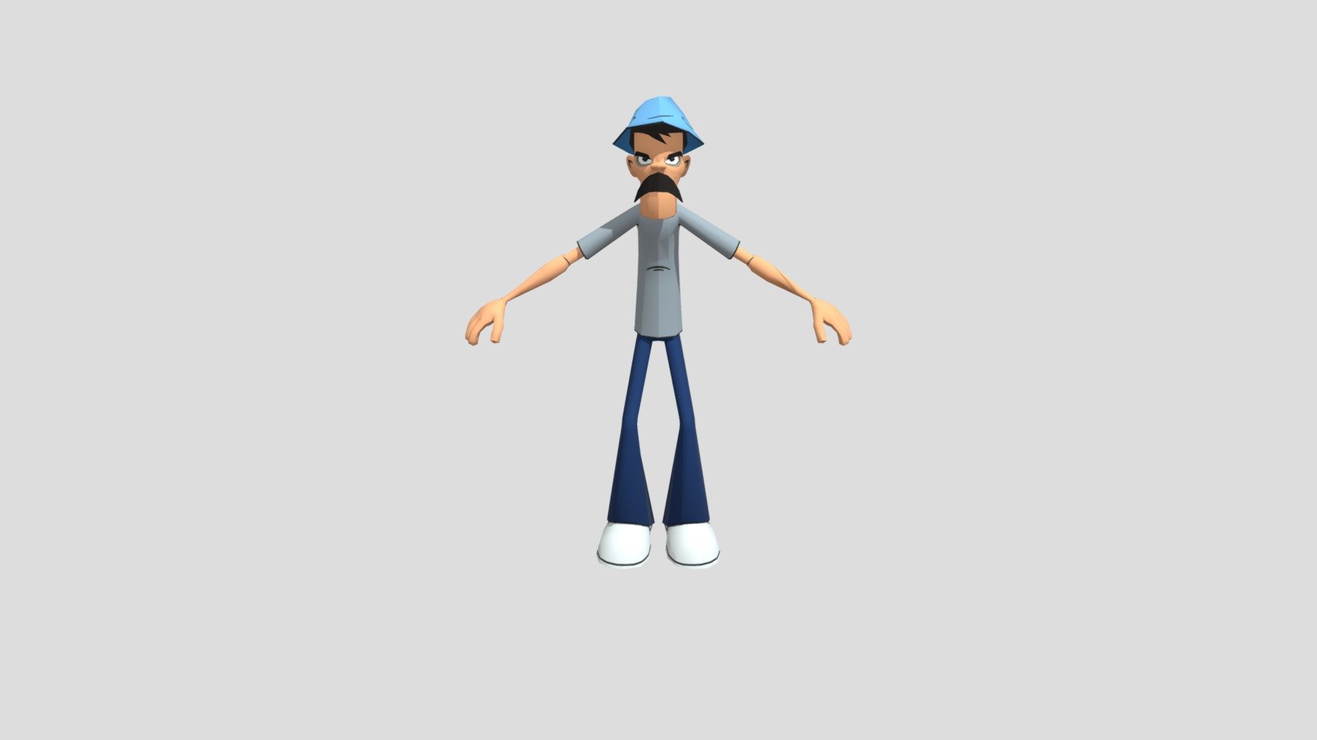 Don Ramon Rig (El Chavo) - Download Free 3D model by Guilherme Navarro ...