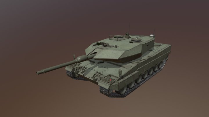 Leopard 3D Model