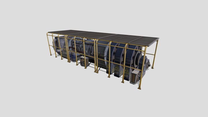 Game asset - DeepVoid - Generator 3D Model