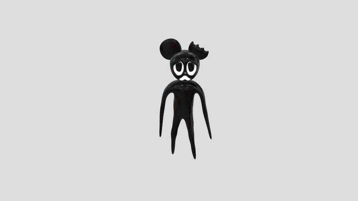 cartoon mouse 3D Model