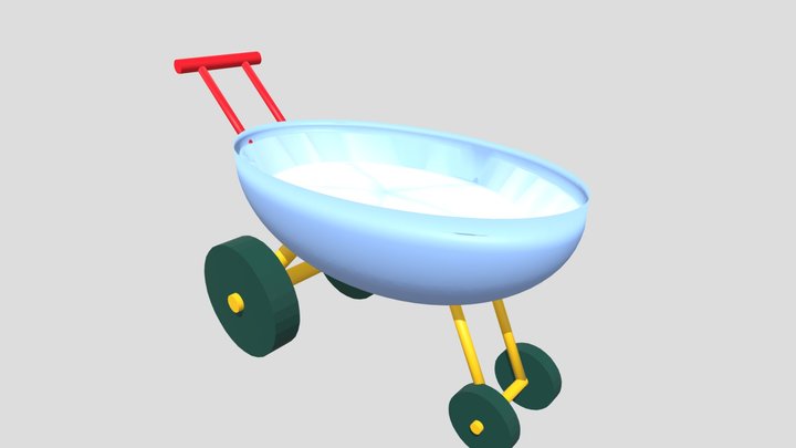 Stroller 3D models - Sketchfab