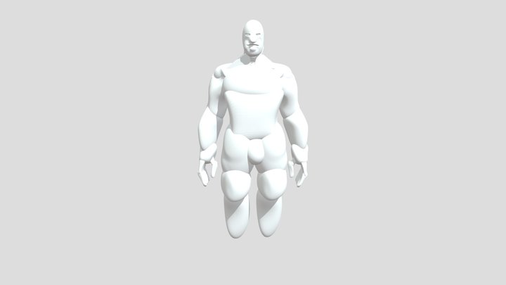AV UVA Modelagem de Personagens - Etapa 1 3D Model