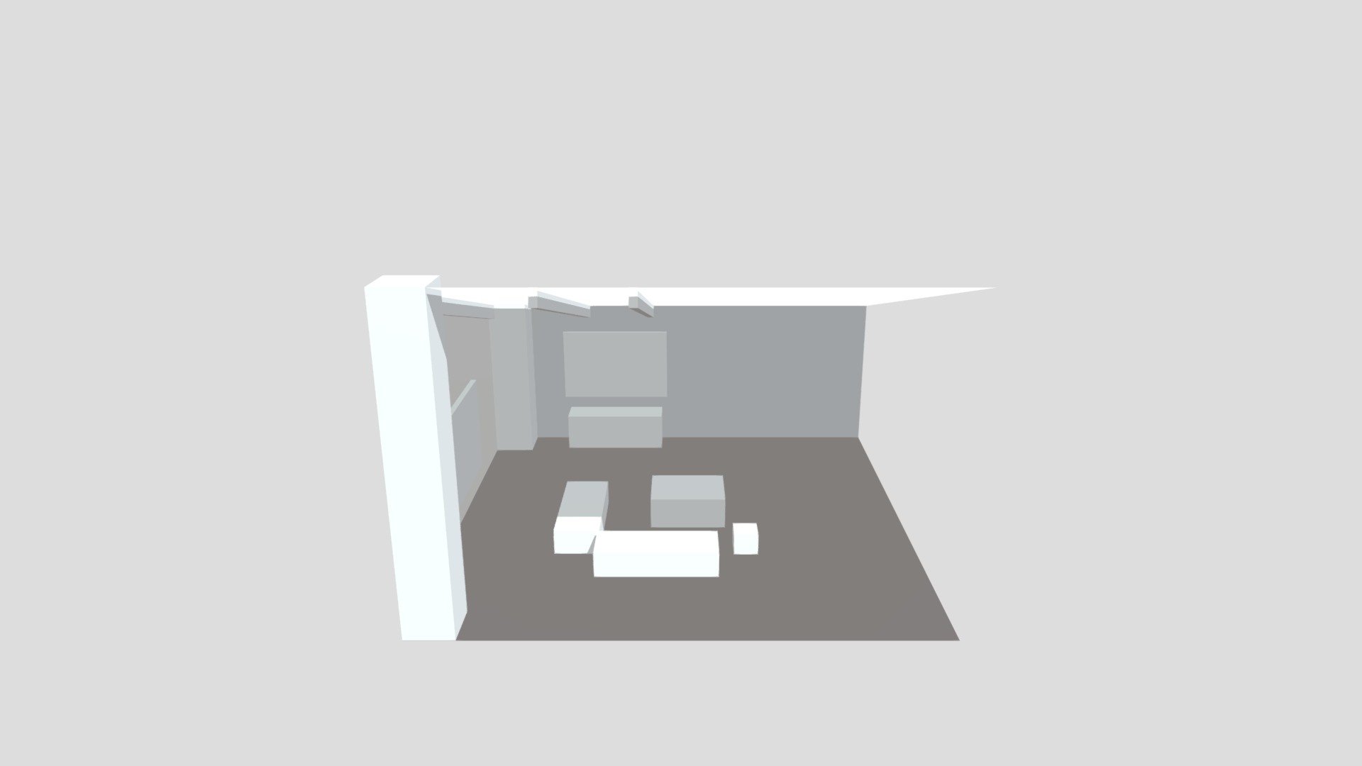 Portfolio entry - 002 (Diorama Blockout) - 3D model by bilal ...