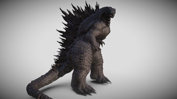 Godzilla 3D Model