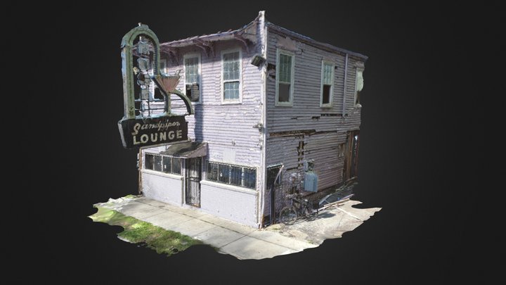 Sandpiper Lounge. New Orleans, LA. 3D Model