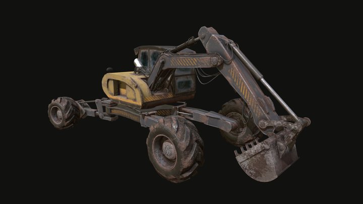 DAE Assignment GAP-Truck 3D Model
