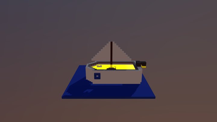 Bateau 3D Model