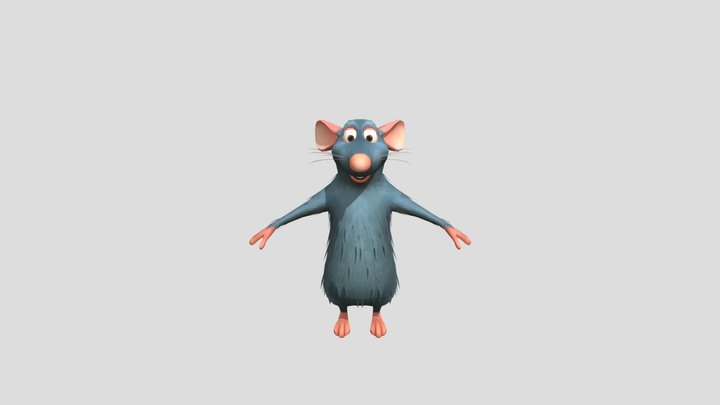 Remy 3D Model