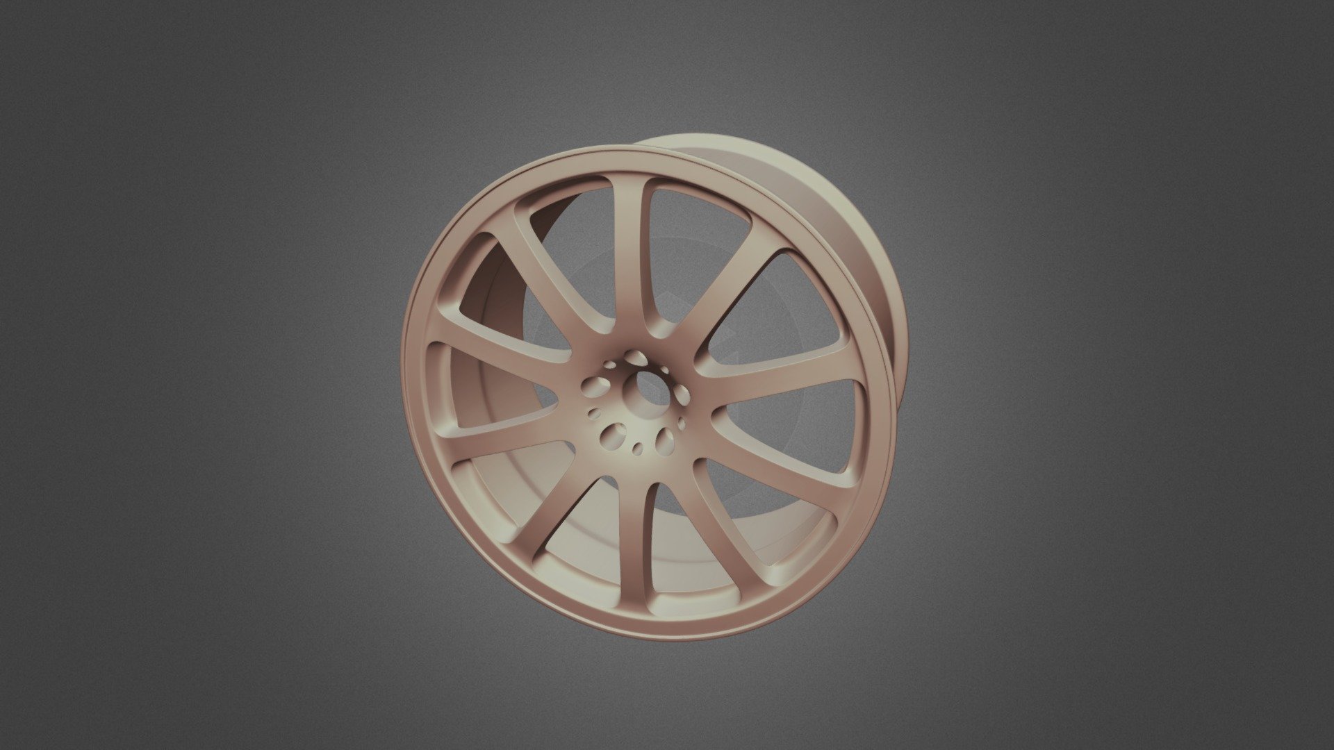 High Poly Wheel