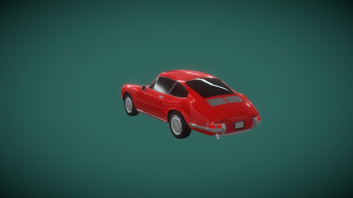 912 - low poly 3D Model