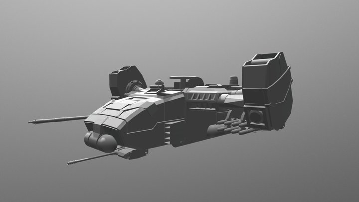 Gargoyle VTOL 3D Model