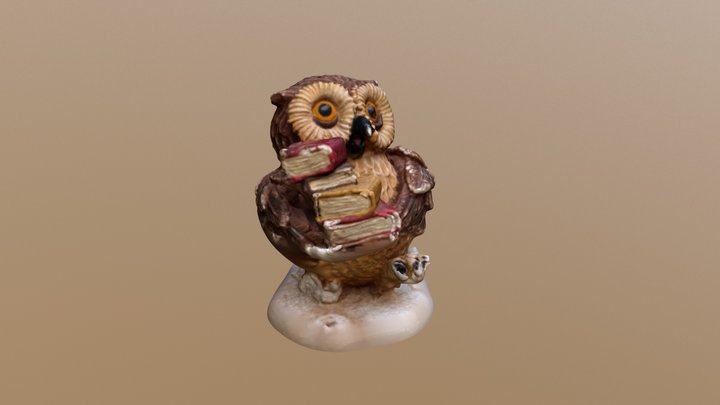 Coruja - Owl - Strigiformes 3D Model