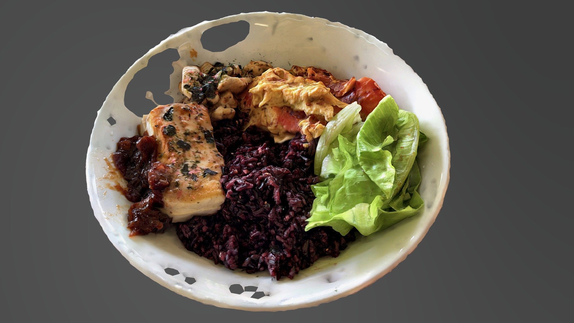Bario Black Rice Bowl (Scaniverse LIDAR) - Download Free 3D model by ...