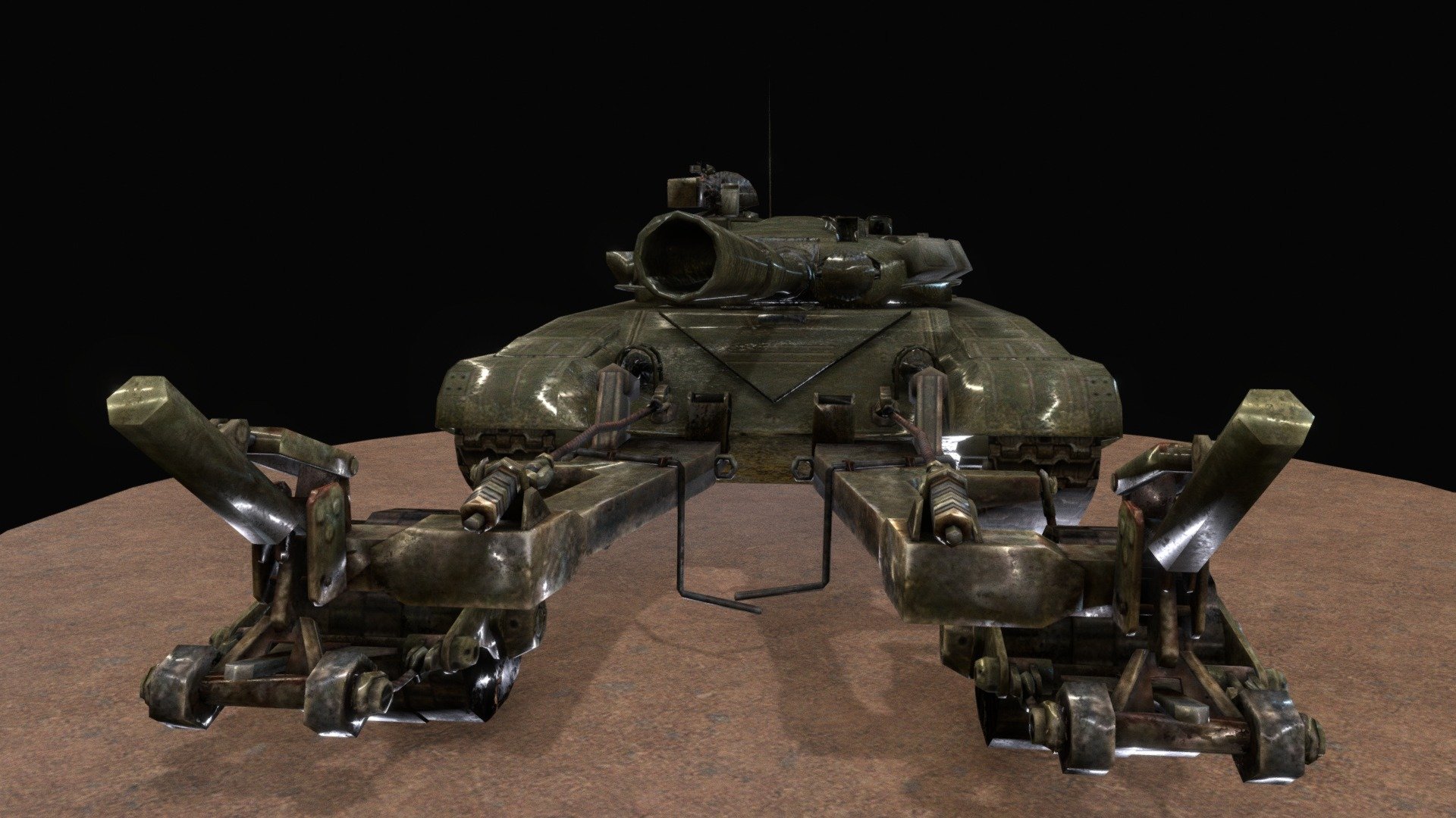 T64 (LOW POLY)
